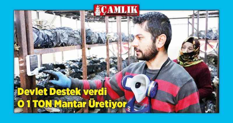 DEVLET DESTEK VERDİ O '1 TON' ÜRETİYOR