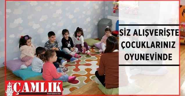 Çankaya Evlerinde minik misafirlere hizmet veren oyun evleri, ebeveynlerin imdadına yetişiyor