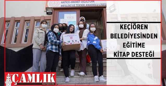 Keçiören Belediyesinden Okullara Kitap Desteği
