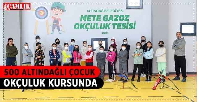 Doğantepe Mahallesi'ne inşa edilen Mete Gazoz Okçuluk Merkezi hizmete başladı