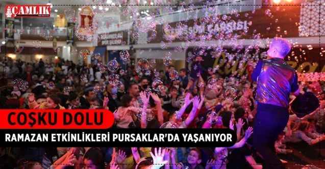 Pursaklar Belediyesi, her akşam 7'den 70'e tüm vatandaşlara yönelik Ramazan eğlencelerine, hız kesmeden devam ediyor