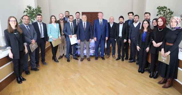 Yozgat Bozok Üniversitesi Rektörü Prof. Dr. Ahmet Karadağ UZEM  birimiyle bir araya geldi