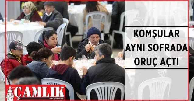 Demetevler Sakinleri, İftar Sofrasında Buluştu