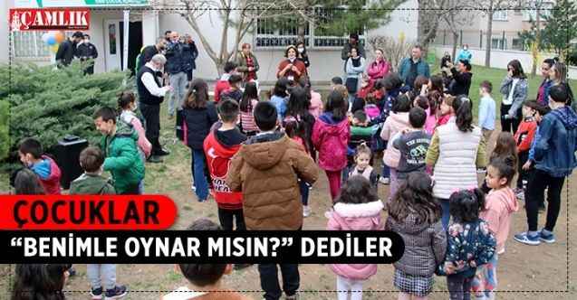 Çankaya Belediyesi’nin 23 Nisan Ulusal Egemenlik ve Çocuk Bayramı kutlamaları “Benimle Oynar mısın?” etkinliği ile başladı
