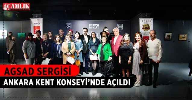 Anadolu Görsel Sanatlar Derneği’nin 8. kuruluş yıl dönümü karma resim sergisi, Ankara Kent Konseyi Sergi Salonu’nda açıldı