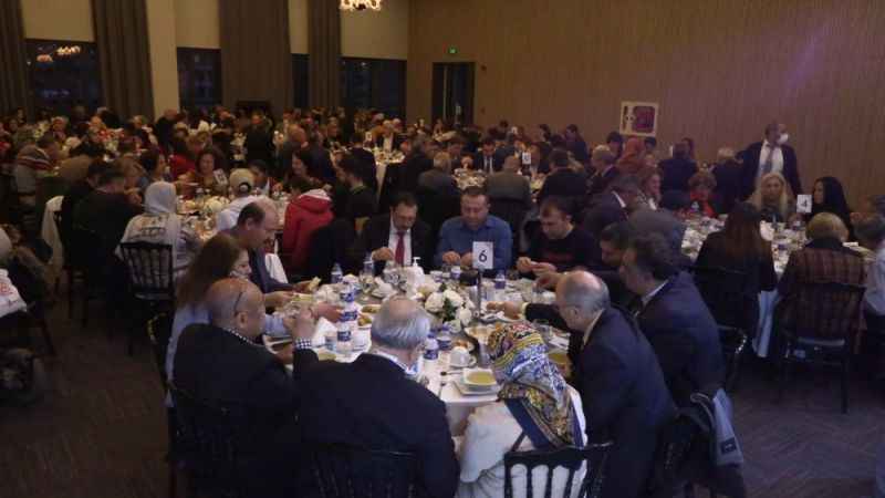Dünya Yozgatlılar Konfederasyonu, Çankaya Belediyesi Zübeyde Hanım Sosyal Tesislerinde iftar etkinliği düzenledi