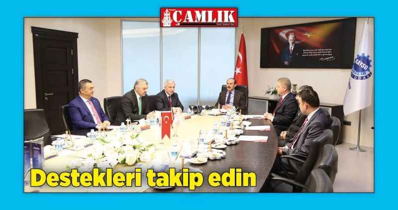 Destekleri takip edin'