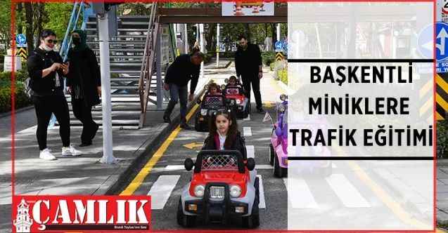 Ankara Büyükşehir Belediyesi, “Kurtuluş Parkı Trafik Eğitim Pisti”ni yenileyerek yeniden hizmete açtı