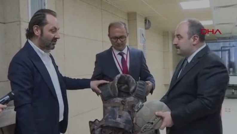 Ukrayna Cumhurbaşkanı Zelenski ve ekibinin kaskları Yozgat'ta üretildi