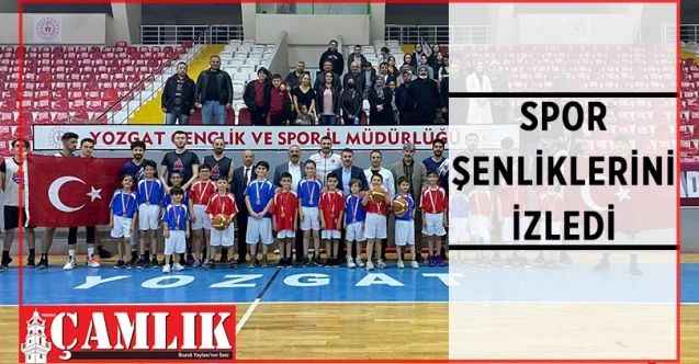 Gençlik ve Spor Bakanlığı Sporcu Yetiştirme Dairesi Başkanı Selçuk Cebi Yozgat’a geldi