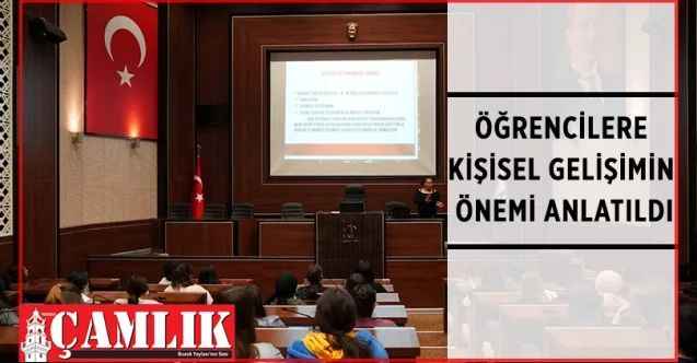 Keçiören Belediyesi tarafından belediyede görevli stajyer öğrencilere yönelik kişisel gelişim eğitimi verildi