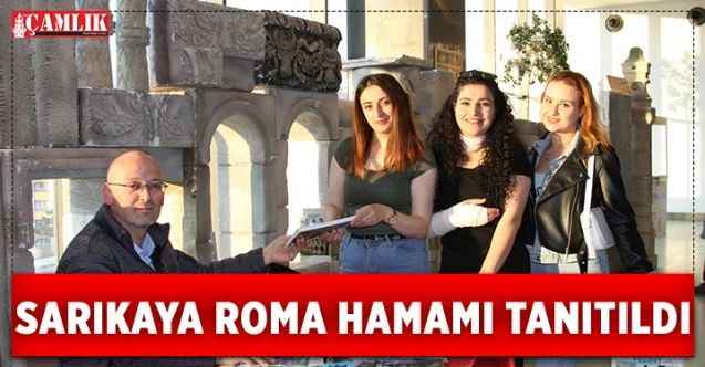 Sarıkaya Roma Hamamı tanıtıldı
