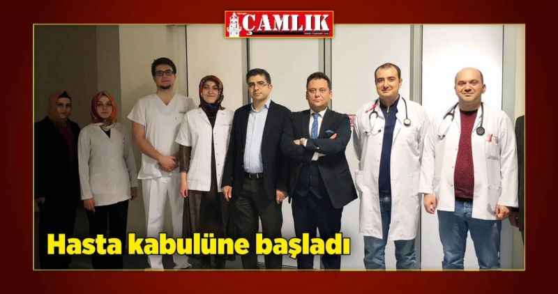 Hasta kabulüne başladı