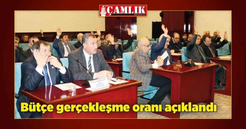 Bütçe gerçekleşme oranı açıklandı