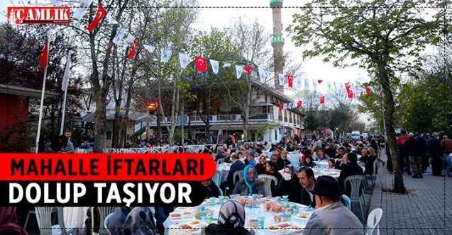 Yenimahalle Belediye Başkanı Fethi Yaşar, mahalle iftarlarında vatandaşlarla bir araya gelmeye devam ediyor