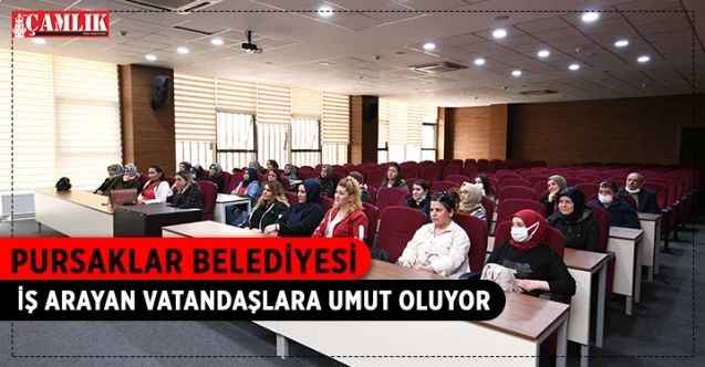 Pursaklar Belediyesi İstihdam Şefliği, ilçedeki vatandaşların istihdamına katkıda bulunmaya devam ediyor