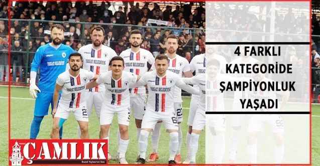 Yozgat Belediyesi Bozokspor Futbol takımı 2021-2022 sezonunda dört farklı yaş kategorisinde şampiyonluk sevinci yaşadı