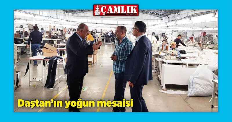 Daştan'ın yoğun mesaisi