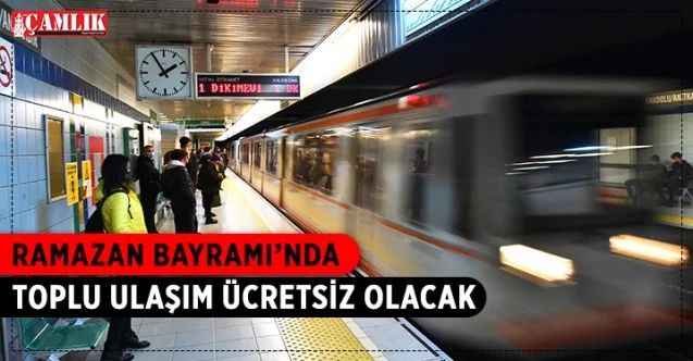 EGO Genel Müdürlüğü bünyesinde hizmet veren toplu taşıma araçları, Ramazan Bayramı boyunca ücretsiz olacak