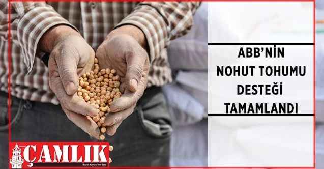 Ankara Büyükşehir Belediyesi’nin Nohut Tohumu Desteği Tamamlandı