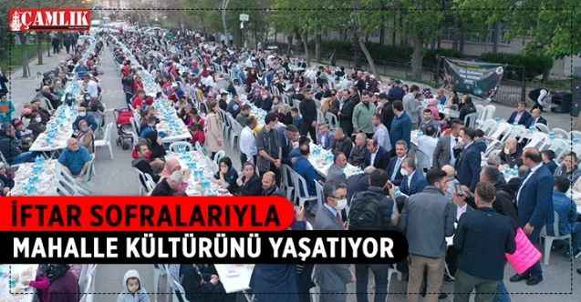 AK Parti Sözcüsü Ömer Çelik mahalle iftarında Mamaklılarla buluştu