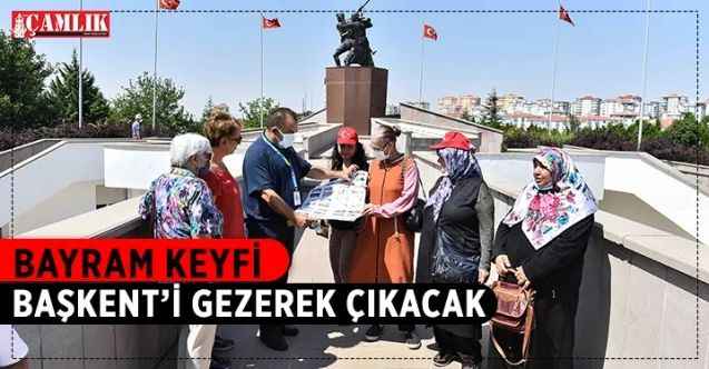 Ankara Büyükşehir Belediyesinin düzenlediği ücretsiz kent gezileri Ramazan Bayramı’nda da devam edecek