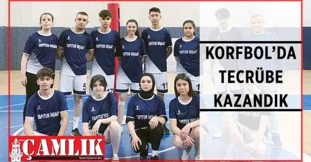 Okul Sporları kapsamında düzenlenen Korfbol grup maçları Kütahya’da yapıldı