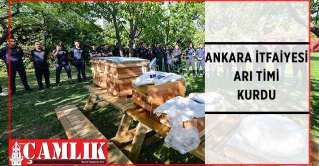 Ankara İtfaiyesi ‘Arı Timi’ kurdu