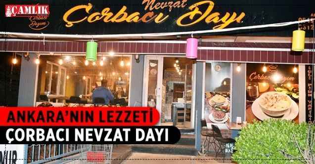 Ankara’da faaliyet gösteren Çorbacı Nevzat Dayı, Mamak’ta birbirinden lezzetli çorbaları ile müşterilerini bekliyor