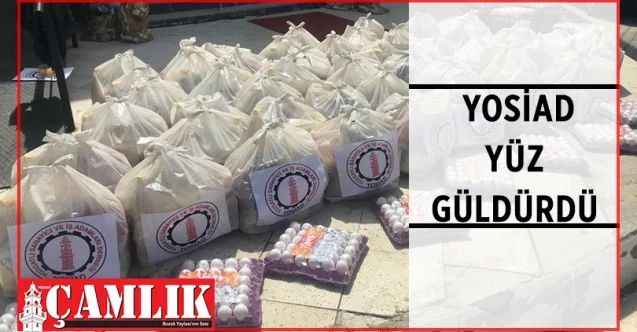 Yozgatlı Sanayici ve İş Adamları Derneği (YOSİAD) Ramazan ayı boyunca ihtiyaç sahibi ailelere çeşitli yardımlarda bulundu