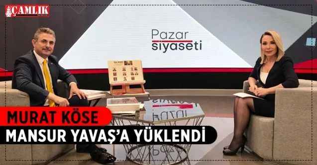 ABB AK Parti Grup Başkanvekili Murat Köse, Mansur Yavaş’a yüklendi