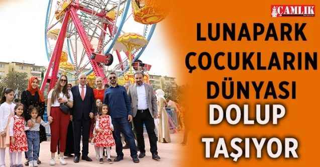 Keçiören'deki Ücretsiz Lunapark Bayramda Dolup Taşıyor