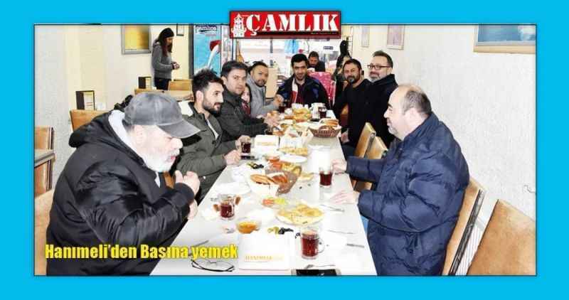 Hanımeli'den basın  mensuplarına..