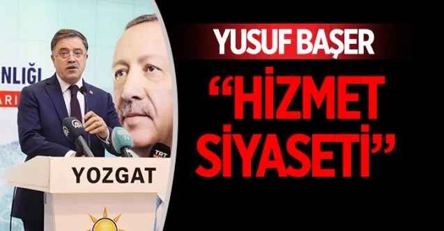 Ak Parti Yozgat Milletvekili Yusuf Başer, AK Parti Yozgat İl Başkanlığı tarafından düzenlenen iftar programında konuştu