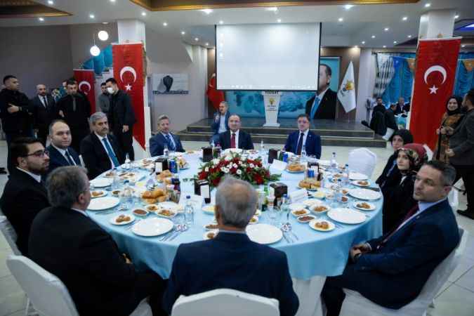 Adalet Bakanı Bekir Bozdağ, Yozgat’ta hemşehrileri ile bir araya geldi : BİRBİRİNDEN AYRILAMAZ