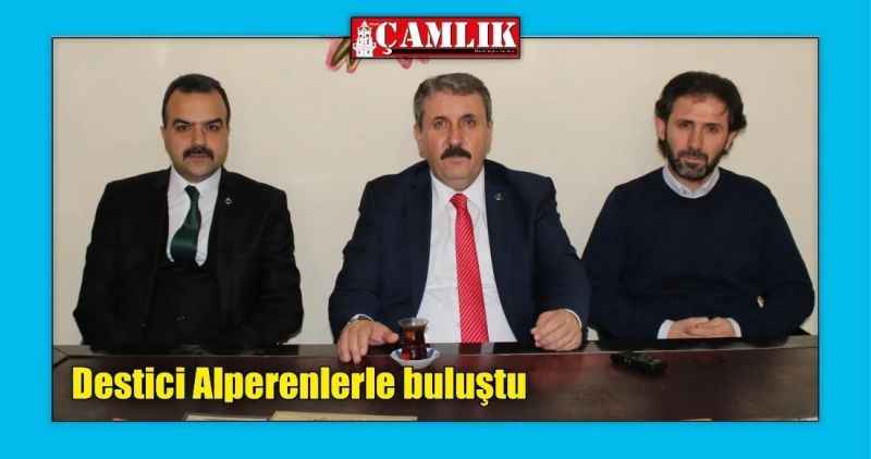 BBP Genel Başkanı Mustafa Destici Alperenlerle buluştu