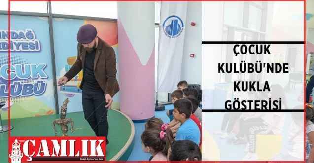 Altındağ Belediyesi Yıldıztepe Gençlik Merkezi üyeleri, “kukla gösterisi” etkinliğine katıldı