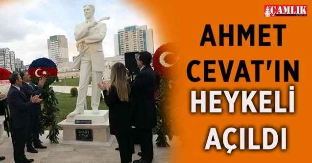 Etimesgut Belediyesi Türk Tarih Müzesi ve Parkı'nda, Ahmet Cevat heykeli açıldı