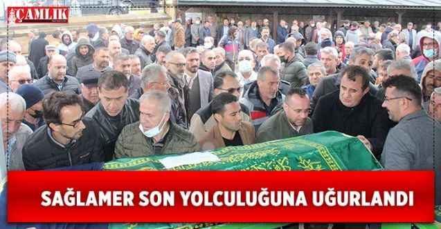 Yozgat Türk Yerel Hizmet-Sen Başkanı Uğur Sağlamer'in annesi son yolculuğuna uğurlandı