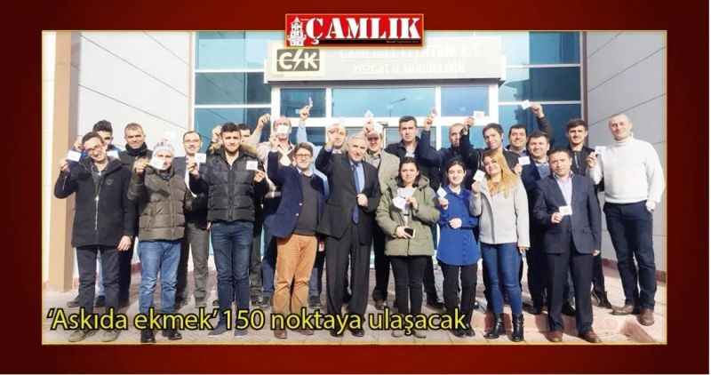 'Askıda Ekmek' 150 noktaya ulaşacak