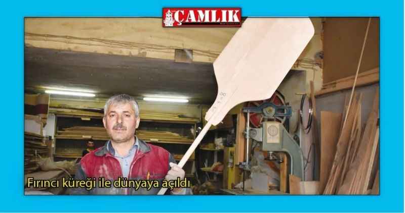Fırıncı küreği ile dünyaya açıldı