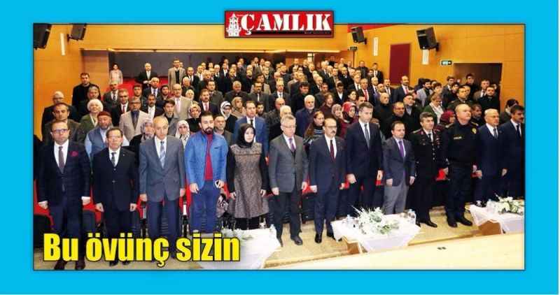 Bu övünç sizin