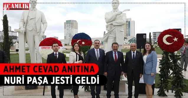 Etimesgut Belediyesi'nin Türk Tarih Müzesi ve Parkı'na Azerbaycan milli şairi Ahmet Cevad'ın heykelini dikmesi Azerbaycan'da ses getirdi
