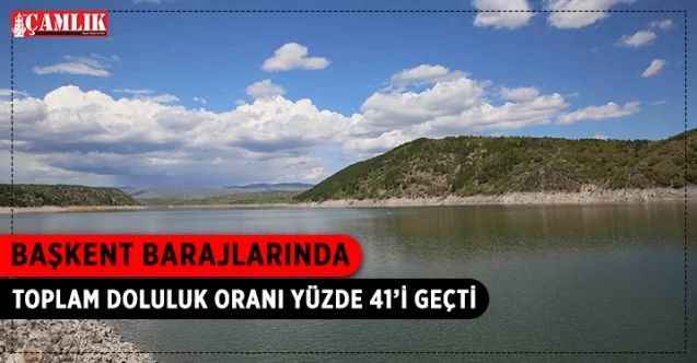 Başkent Barajlarında Toplam Doluluk Oranı Yüzde 41’i Geçti