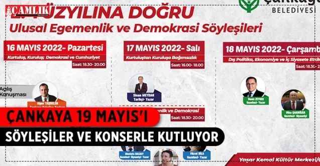 Çankaya Belediyesi, 19 Mayıs Atatürk'ü Anma Gençlik ve Spor Bayramı'nın 103'üncü yılını coşkuyla kutlamaya hazırlanıyor