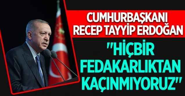 Cumhurbaşkanı Erdoğan, Özel Eğitim Okullarına Spor Malzemesi Dağıtım Töreni’nde konuştu