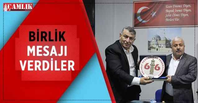 Kocaeli Yozgatlılar Derneği Genel Başkanı Davut Murat’a Federasyondan Ziyaret