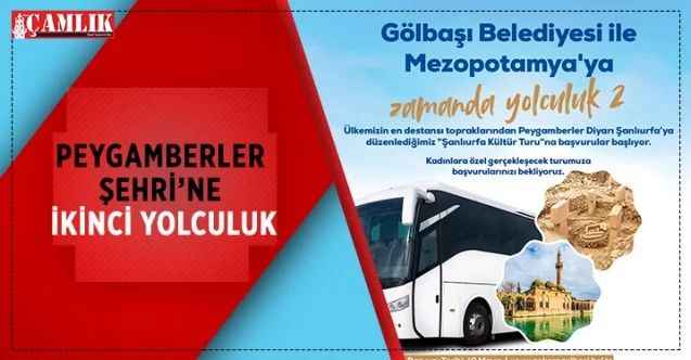 Gölbaşılı Kadınlardan Şanlıurfa Topraklarına İkinci Kafile Yolculuğu Başlıyor