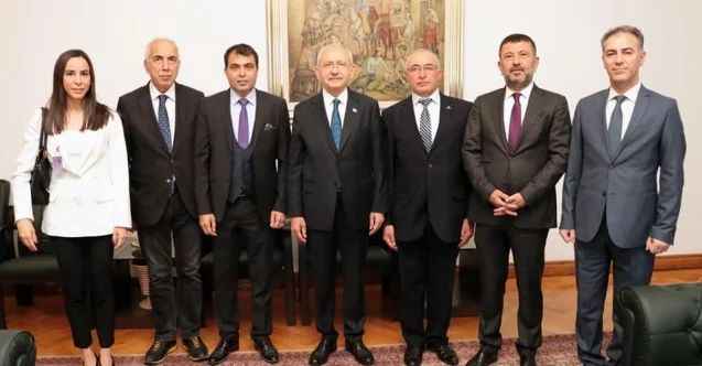 Konut-Sen Genel Başkanı hemşehrimiz Uğur Gözel, CHP Lideri Kemal Kılıçdaroğlu ile bir araya geldi