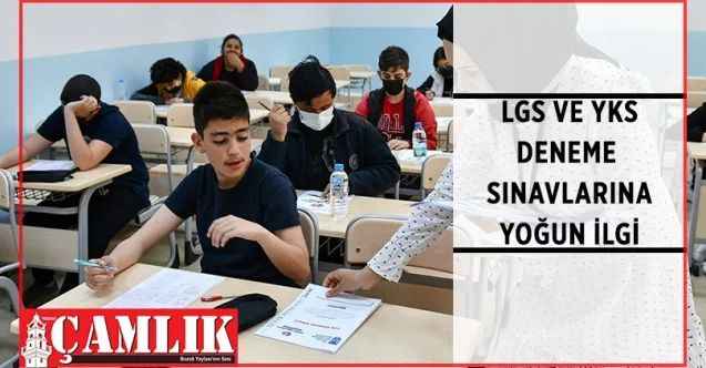 Ankara Büyükşehir Belediyesi, LGS ve YKS'ye hazırlanan adaylar için ödüllü ücretsiz deneme sınavı desteği sağlıyor